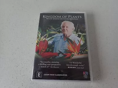 Kingdom Of Plants With David Attenborough | PAL Region 4 DVD | Brand New/Seal C2 • £23.49