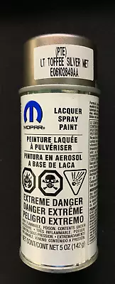 Mopar Lacquer Spray Paint Chrysler PTE Light Toffee Silver Metallic E06102849AA • $22.99