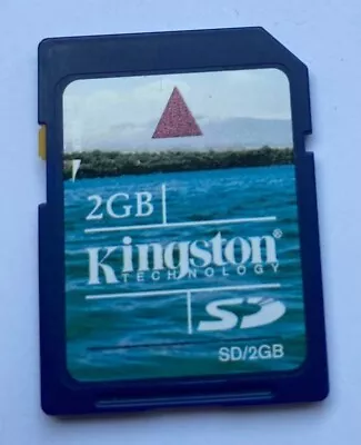 Kingston 2GB SD Memory Card - Tracked Postage + Made In Taiwan • $10