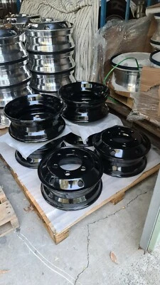 $3000 • Buy Aluminium Alloy Rim (BLACK) 17.5x6.0 PCD 222.25 Jap Truck Conversion Kit 