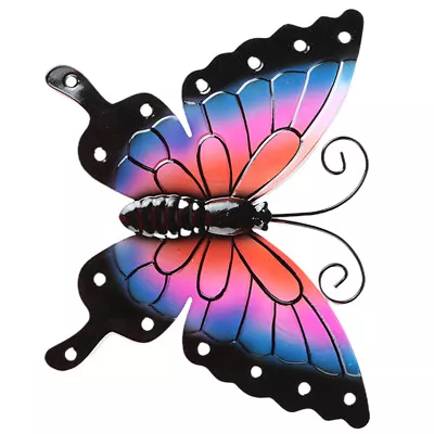 Metal Butterfly Wall Art For Indoor/Outdoor Garden Decor-RP • £10.89