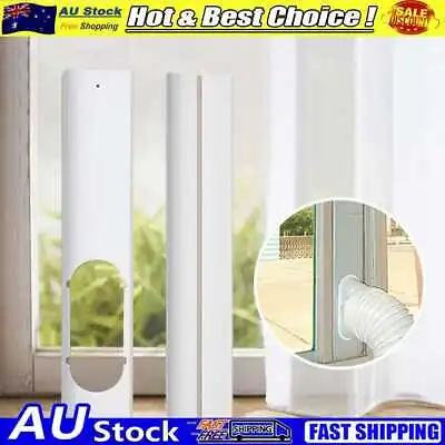 $18.42 • Buy Adjustable Mobile Air Conditioner Baffle Window Adapter Portable Window Kit Kits