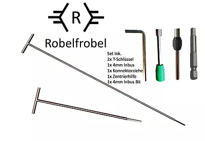 2x T-Wrench Incl. Connector Drawer  Robelfrobel  Professional Tool For USM Haller • £26.24