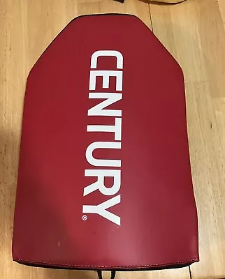 Century MMA Boxing Punch/Kick Shield Pad 18 X 10 Inches Black And Red. • $55
