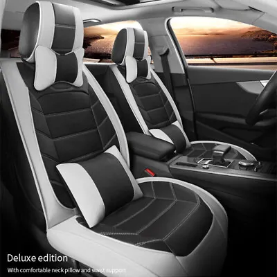 For Volvo V50 V60 V70 V90 Full Set Car Seat Cover Front+Rear Car 5 Seat Covers • $99.99