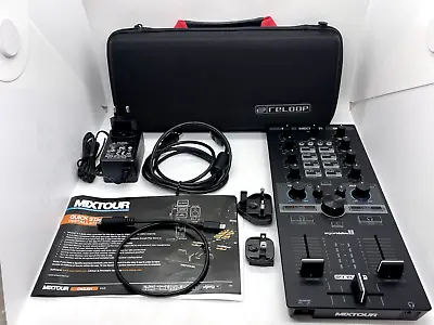 Reloop MIXTOUR DJ Controller Audio Interface Portable Djay TRAKTOR VIRTUAL Used • $224.98