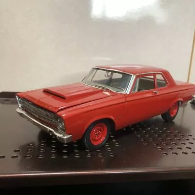 660 HWY 61 1/18 Plymouth 1965 BELVEDERE R01 RED Diecast Car Plymouth Velvedere • $133.13