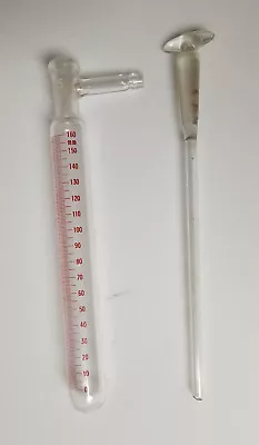 Vintage Pyrex Manometer  Lab Glassware 14/35 With Valve 160mm  • $69.99