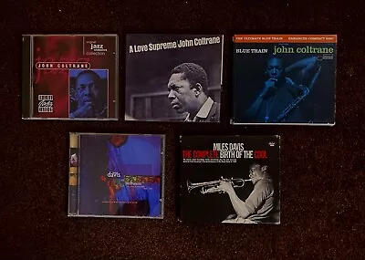 Miles Davis And John Coltrane  5 Cd’s • £1.99