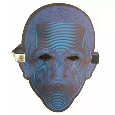 $9.98 • Buy Sound Reactive LED Mask Activated Street Dance Anonymous Face Halloween Party