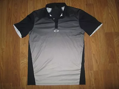 Mens OAKLEY Athletic Collared Golf Polo Shirt Sz S Sm • $8.99