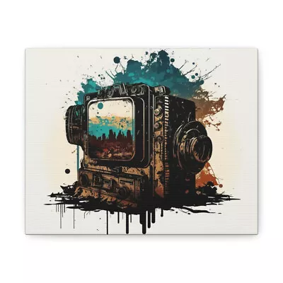 Steampunk Colour Burst - Canvas Gallery Wall Art • $25.33