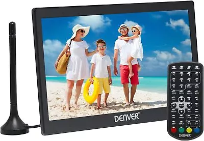 Denver LED-1032-10 Inch Wide Super VGA Digital Portable TV – Rechargeable –...  • £157.58