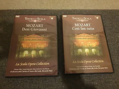 La Scala Opera  Mozart: Don Giovanni And Cosi Fan Tutte DVD Free P&P • £9.99
