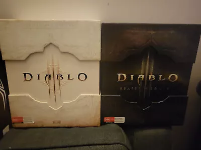Diablo III 3 & Reaper Of Souls Collectors Edition Set - USED • $99