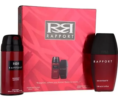 Rapport Gift Set Body Spray  Mens Retro After Shave Fragrance Perfume Scent Gift • £19.99