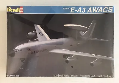 Revell Boeing E-A3 AWACS Plastic Model Kit 4422 NISB 1996 W/NATO Decals 11”X12” • $36.95