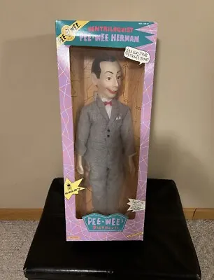 NIB Vintage 1989 Matchbox 26  Ventriloquist Pee-Wee Herman Dummy Doll RARE • $180