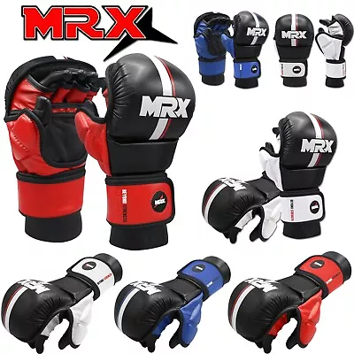 MRX MMA Boxing Shooter Gloves Training Martial Arts Punching Muay Thai Sparring • $24.99