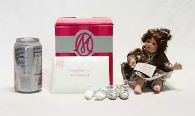 NRFB Marie Osmond Tiny Tot In Box - Hershey's Kisses Porcelain Doll • $12.99