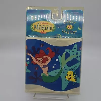 Disney's The Little Mermaid Border Stick-Ups Wall Decor Lot Of (2) Vintage USA • $19.95