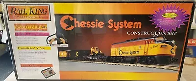 MTH Rail King RTR Chessie Construction Train Set 30-4016-1 Factory Sealed C.1998 • $349.99