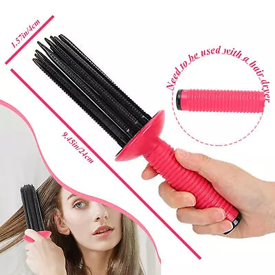 Air Hair Styler Hair Fluffy Curling Roll Comb Air Volume Comb Hair Brush Tool AU • $11.99