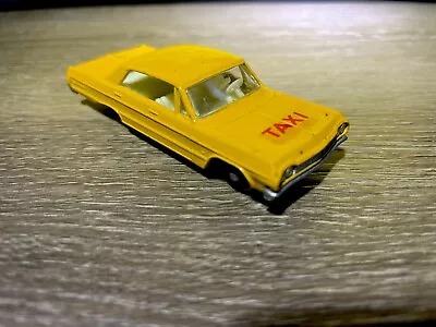 Matchbox Lesney Taxi Chevrolet Impala No.20 Very Nice. • $9.99