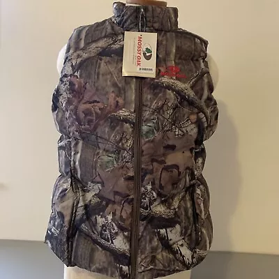 Mossy Oak Brand Camo Women’s Vest Brown & Green Size Medium • $25