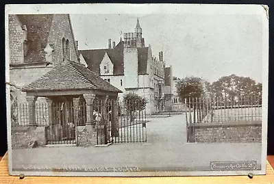 1909 Vintage Postcard Ashford Middlesex Entrance To Welsh School • £1.25