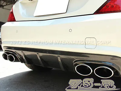 2012-2014 Mercedes-Benz R172 SLK250 SLK350  AMG Style Carbon Fiber Rear Diffuser • $429.99