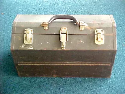 Vintage #1017 Kennedy Tackle Box For Lures / Line / Weights++  ~ 17” X 8  X 10  • $35