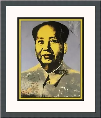 Andy Warhol Mao Custom Framed Print • $65
