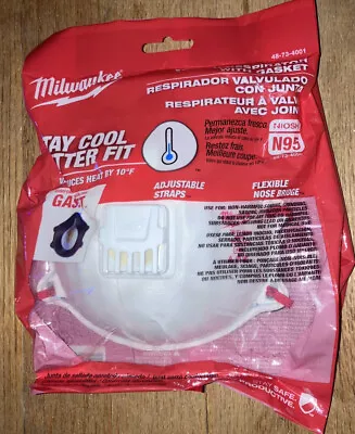 Milwaukee N95 Mask (x2 Pack) ; Work Debris ; Contagion Face Mask • $4.90