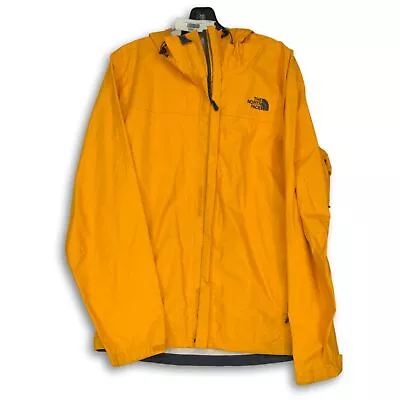 Men's The North Face Yellow Rain Coat Size L • $19.99