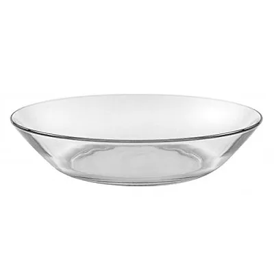 £15.25 • Buy Duralex - Lys Calotte Plate 21 Cm Set Of 6 Deep Glass Plate Soup Curry 
