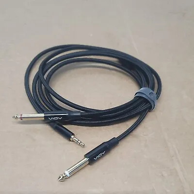 £9.99 • Buy 3.5mm To 6.35mm Audio Cable, VIOY 1/8’’ Stereo TRS To Dual 1/4’’ Mono TS Jack Y