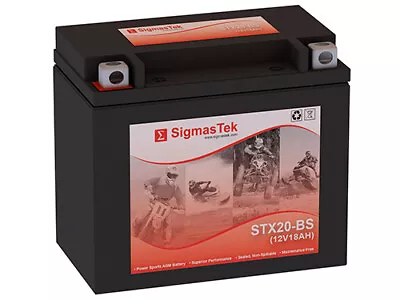 SigmasTek STX20-BS Battery Replacement For Moto Guzzi California 1380CC 2013-18 • $54.99