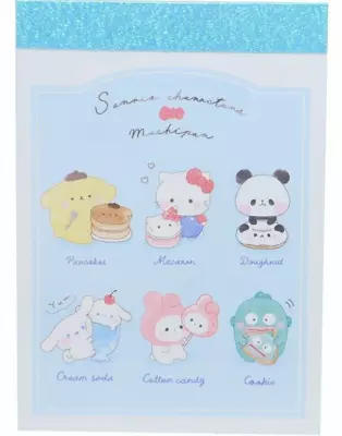 Sanrio Characters X Mochipan Mini Memo Pad Made In Japan My Melody Mochi Panda • $3