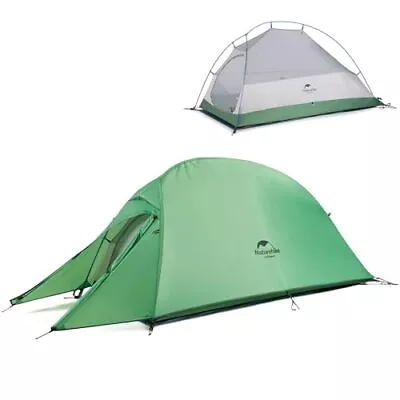 Cloud-Up 1 Person Tent Lightweight Backpacking Tent For One Man Waterproof U... • $131.68