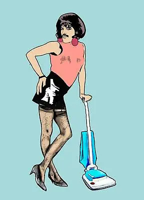Freddie Mercury Queen Art Print Poster A4 • £5.99
