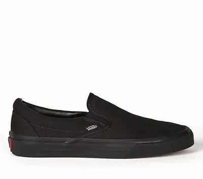 $69.99 • Buy Vans Classic Slip On Mens Canvas Casual Shoes Sneaker Black Black