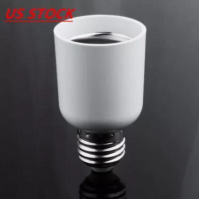 E27 To E40 LED Light Bulbs Adapter Converter Medium Screw Mogul Bulb Base Socket • $7.08