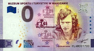 £6.77 • Buy Zero Euro Bill - 0 Euro Bill - Poland - Muzeum Sportu - Zdzislaw Cape Town 2022-14