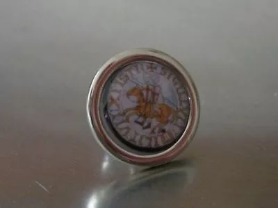 £3.39 • Buy Templar Seal Masonic Freemason Tie Lapel Suit Pin New