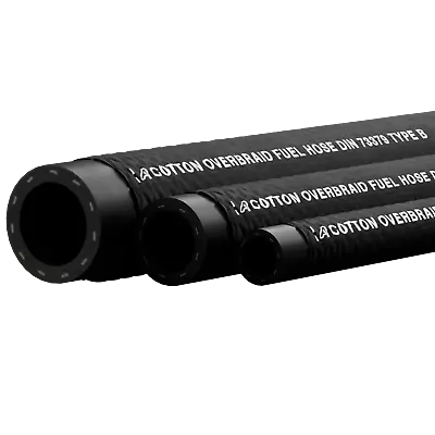 £3.45 • Buy Cotton Braided | Rubber FUEL HOSE | Oil, Fuel, Petrol Diesel. Automotive E5 E10