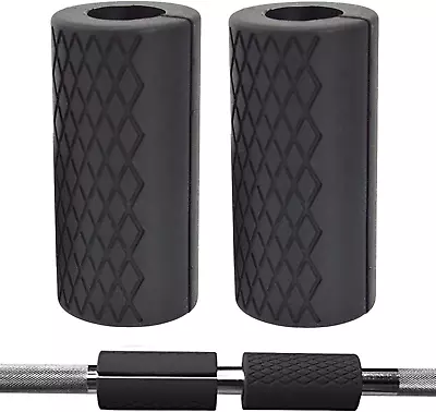 Grip Fat Bar 1 Pair Dumbbell Fat Barbell Grips Thick Bar Grips Weightlifting F • $24.95