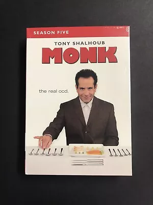 Tony Shalhoub Monk Season Five Dvd (sealed) • $22