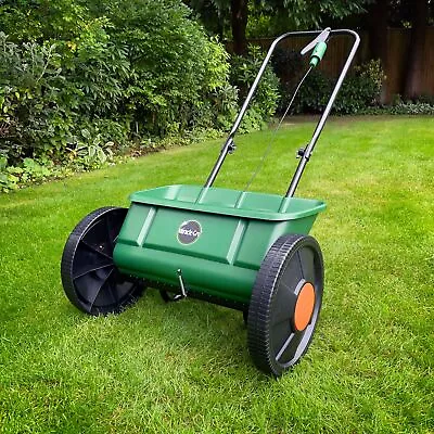 Lawn Seed Spreader Miracle Gro Drop Spreader For Granular Seed Fertiliser Feed • £69.99