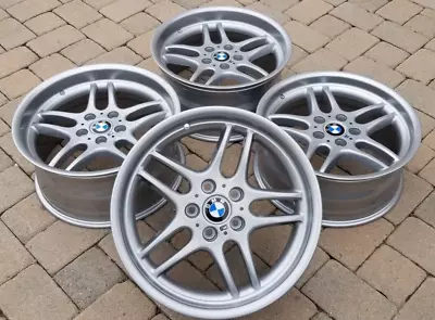 BMW E39 Touring M5 OEM Factory MParallel 18x9/8 Style 37 FORGED SILVER Wheels • $2395